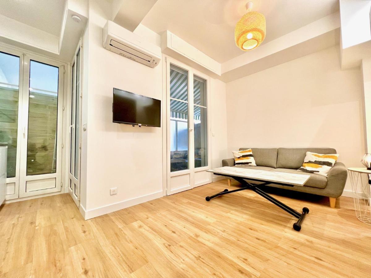 Aparthotel Riviera Superbe Studio Terrasse 100M Promenade Des Anglais Carre D'Or Terrasse Meyerbeer 니스 외부 사진